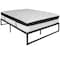Flash Furniture Full Platform Bed Frame and 12" Mattress Set XU-BD10001-12MFM-F-GG - alternate 6